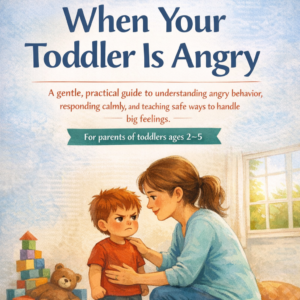 Cover image for when your toddler is angry