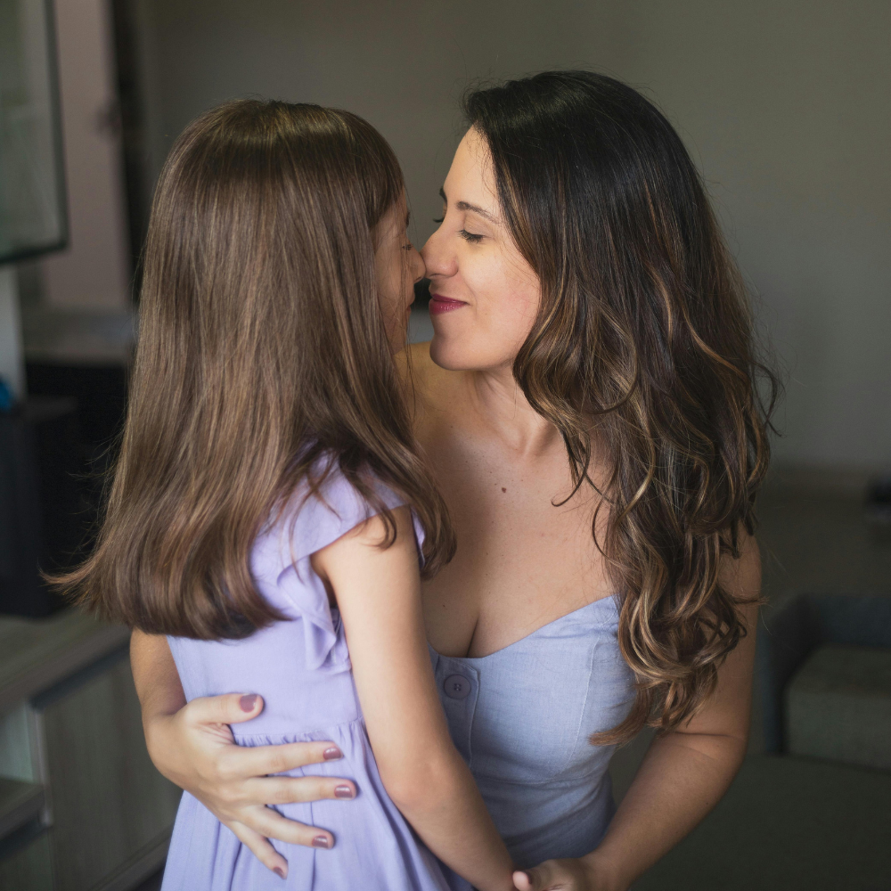 yelling at my toddler, mom and daughter are repairing after a tough moment