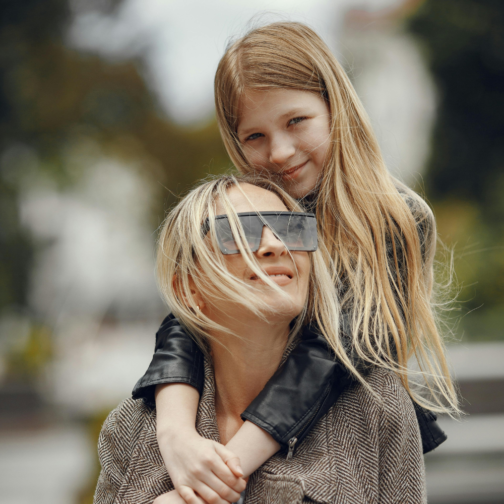 Gentle vs. Helicopter Parenting mother and daughter out in the park