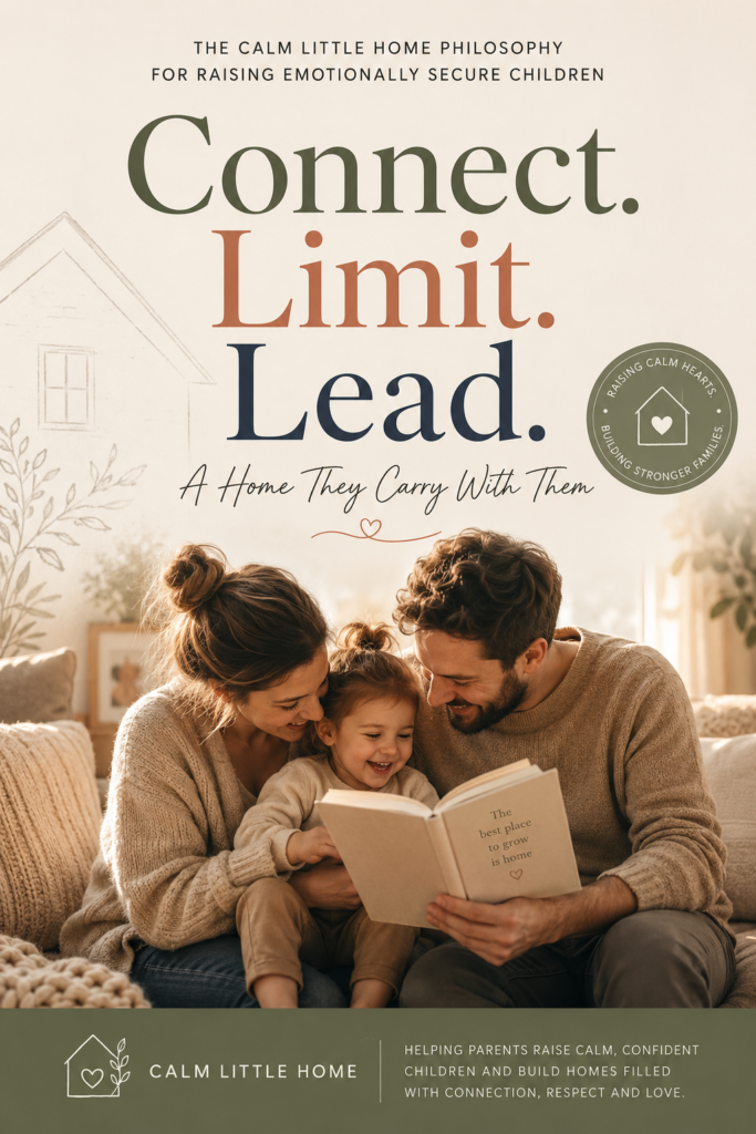 Connect Limit Lead - Calm Little Home member book