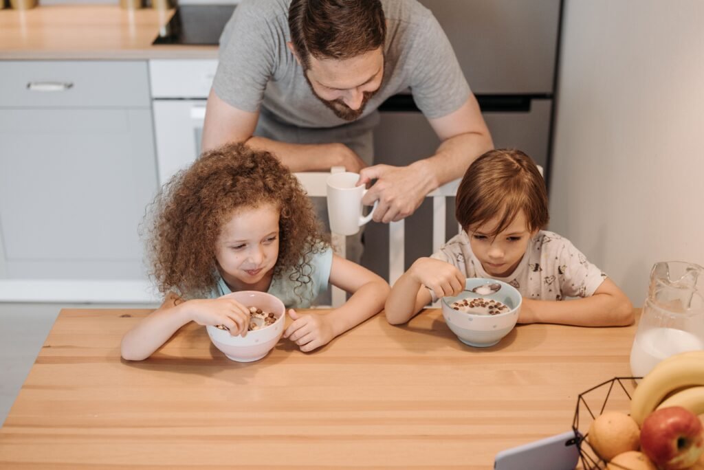 Parent and toddler staying connected while walking together